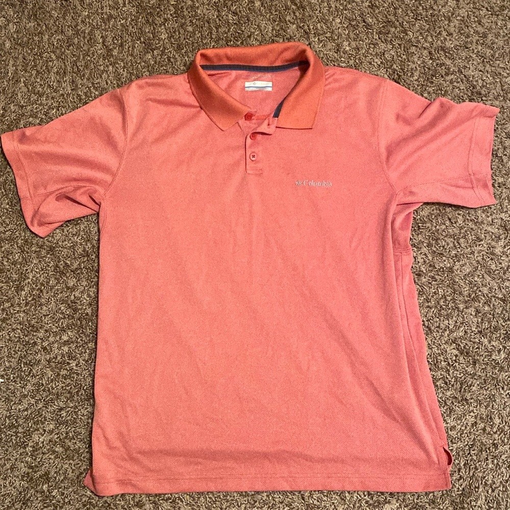 Columbia Omni-Shade Sun Protection Polo Mens L